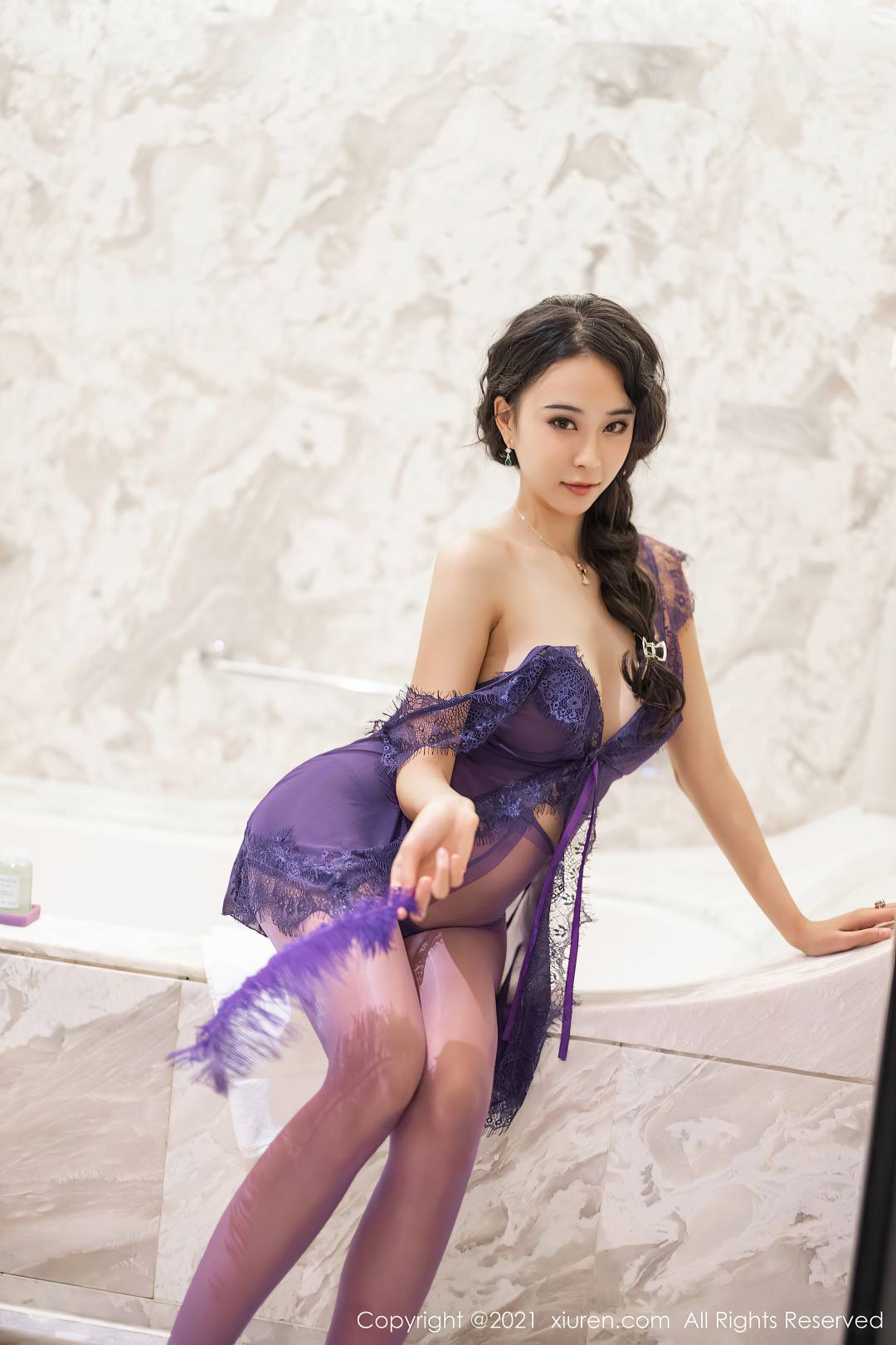 [XIUREN秀人网] 2021.06.17 NO.3555 蓝夏Akasha [55P-473MB]