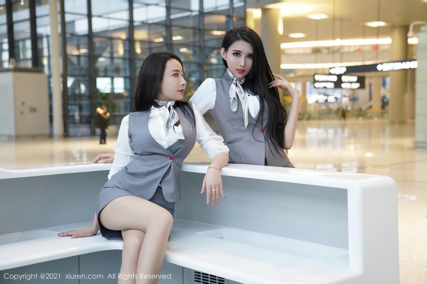 [XIUREN秀人网] 2021.03.08 NO.3173 模特合集 果儿Victoria 葛征 净高184c m [48P]