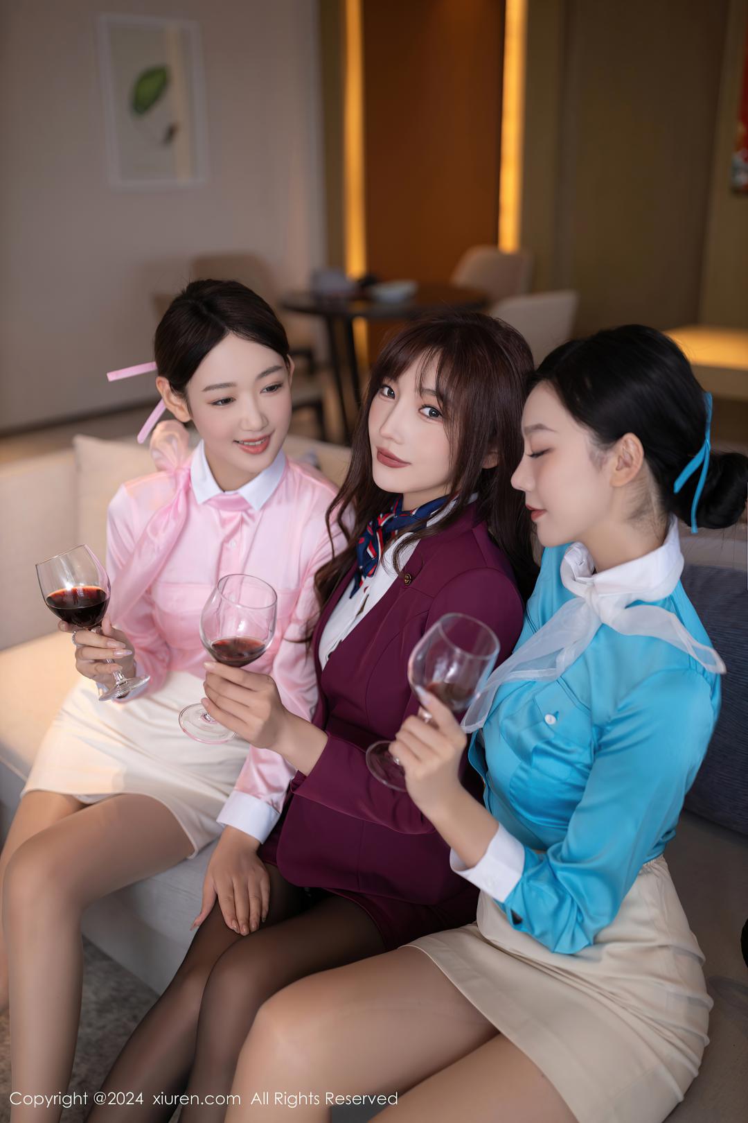 [XIUREN秀人网] 2024.02.07 NO.8088 模特合集 陆萱萱 安然anran 唐安琪 [80P-777MB]