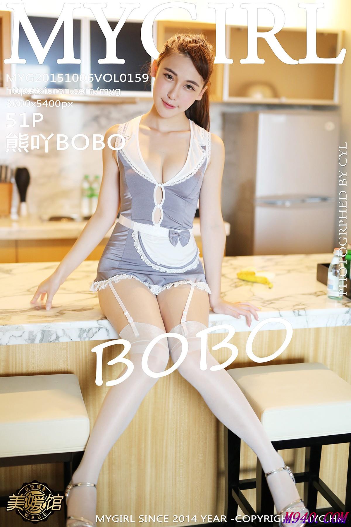 M940.COM-[MyGirl美媛馆] 2015.10.06 VOL.159 熊吖BOBO [51P-190MB]