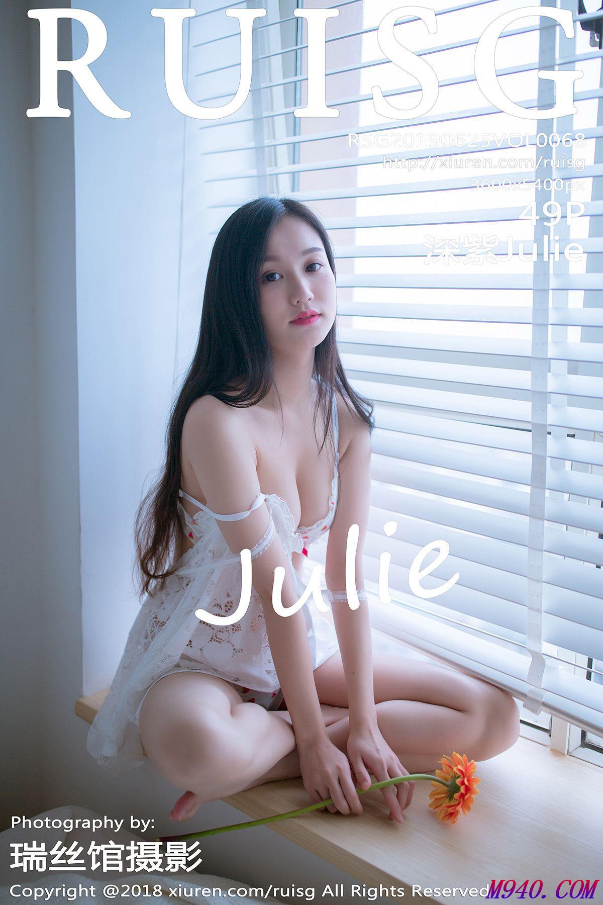 M940.COM-[RUISG瑞丝馆] 2019.06.25 VOL.068 深紫Julie [49P-135MB]