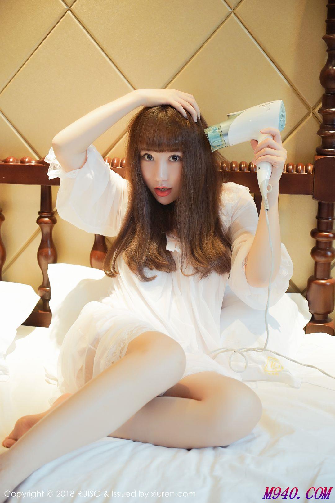 M940.COM-[RUISG瑞丝馆] 2018.03.16 VOL.043 夏笑笑Summer [44P-128MB]