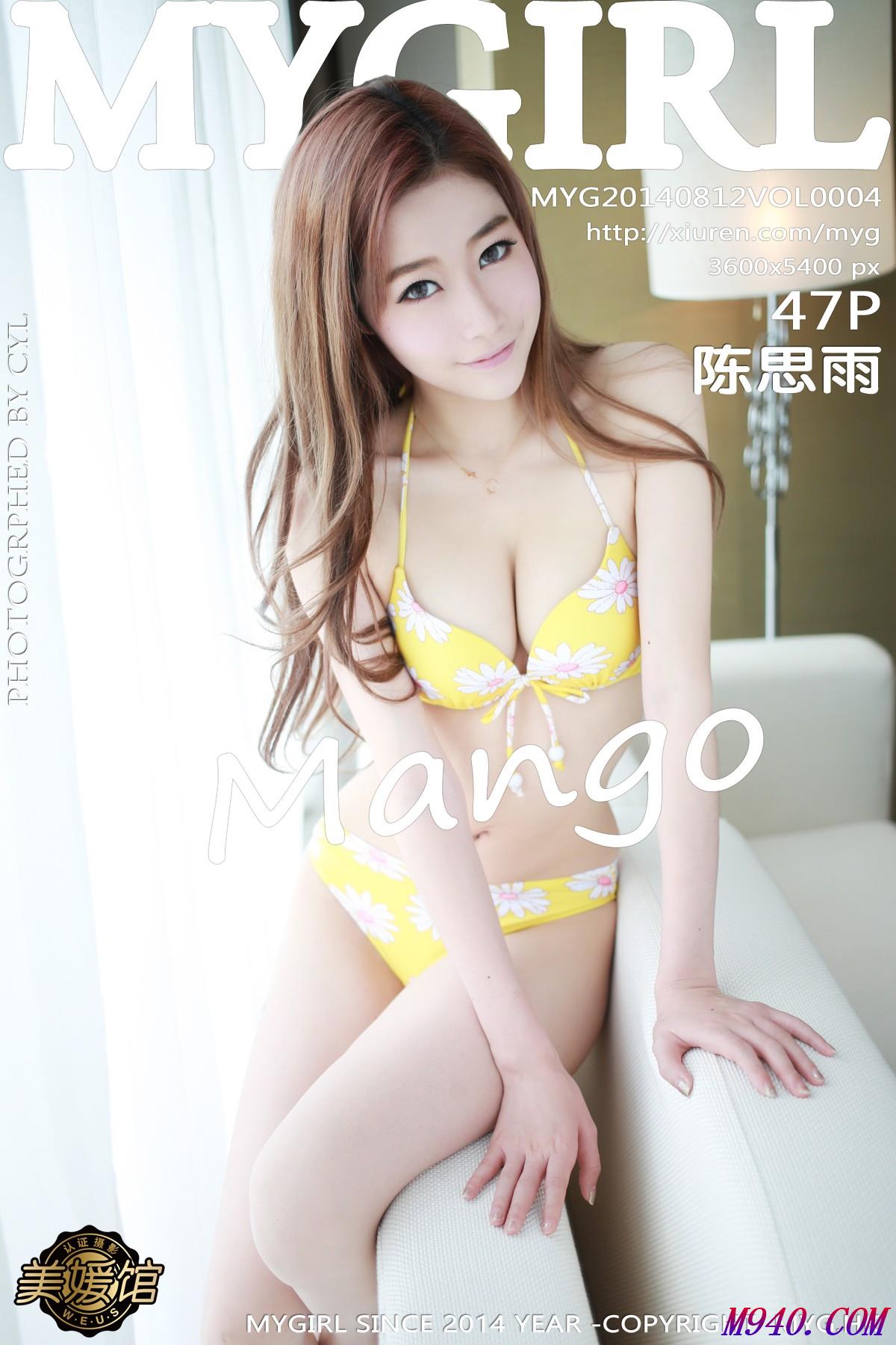 M940.COM-[MyGirl美媛馆] 2014.08.12 Vol.004 陈思雨Mango [48P-161MB]