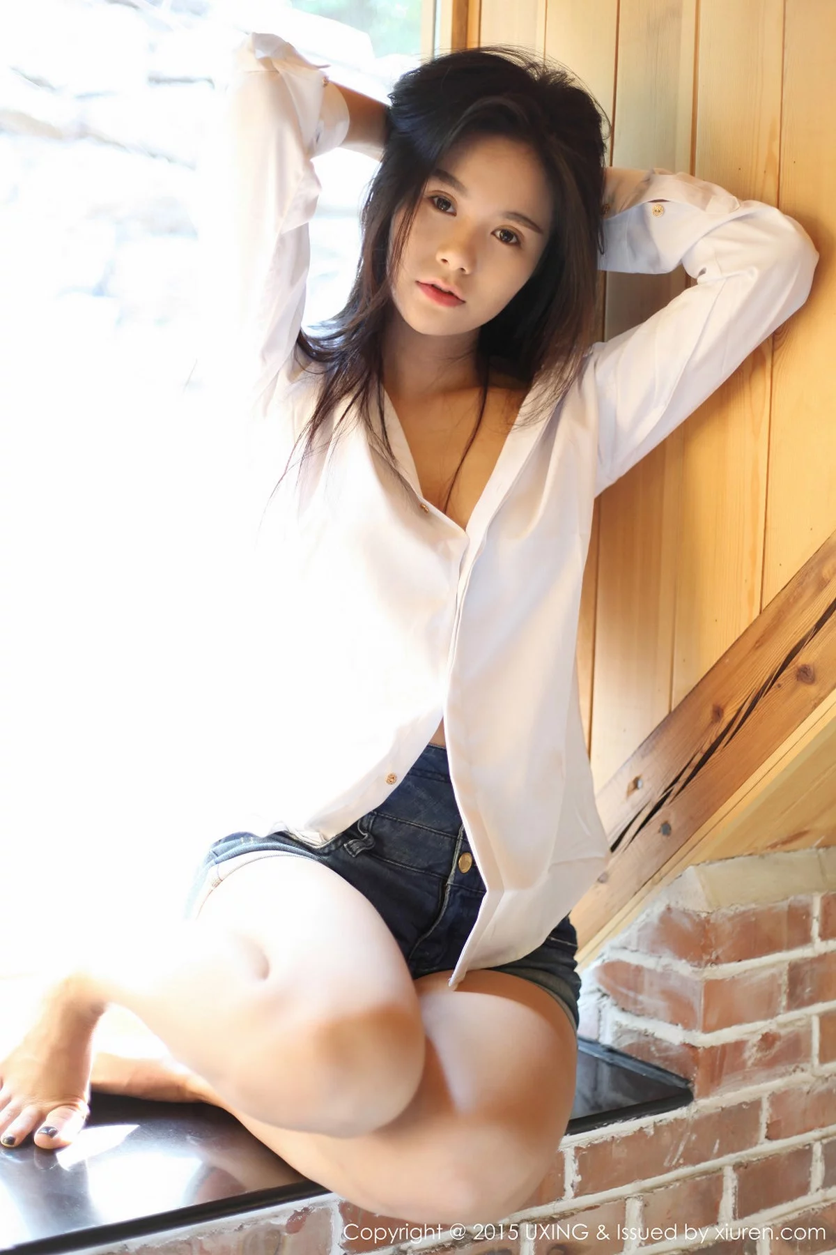 M940-[UXING优星馆]Vol.011_平面模特王欣然性感比基尼系列秀完美身材写真61P 优星馆-第24张