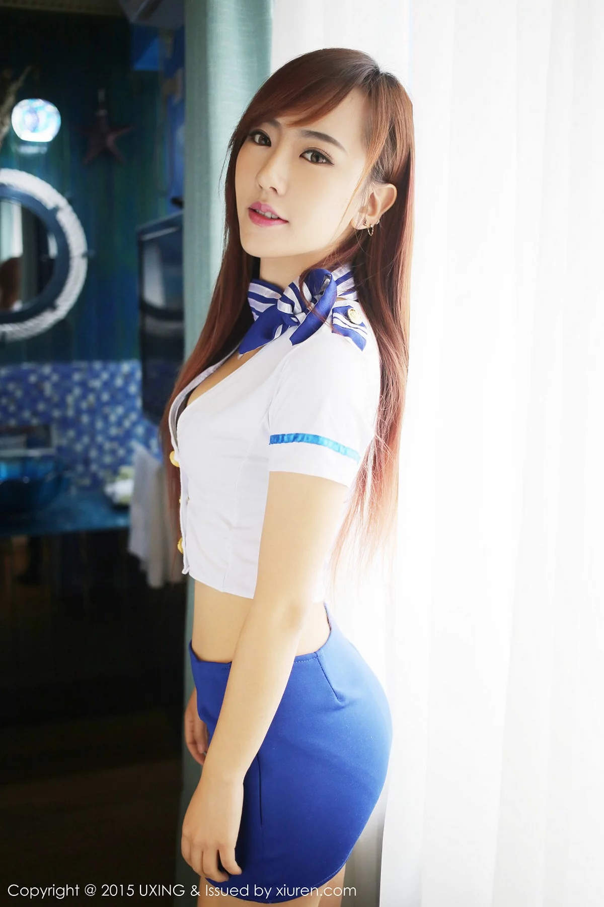 M940-[UXING优星馆]Vol.001_嫩模赵婉妮Wanni紧身牛仔裤完美身材性感翘臀写真67P 优星馆-第41张