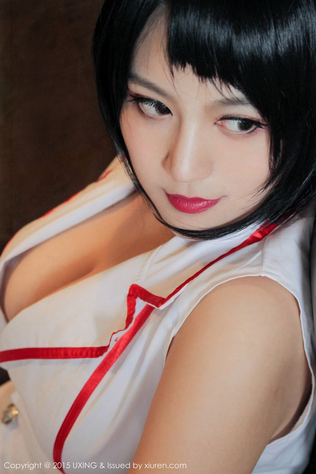 M940-[UXING优星馆]Vol.016_嫩模莲漪lenne丰满迷人的打针护士诱惑撩人写真51P 优星馆-第39张