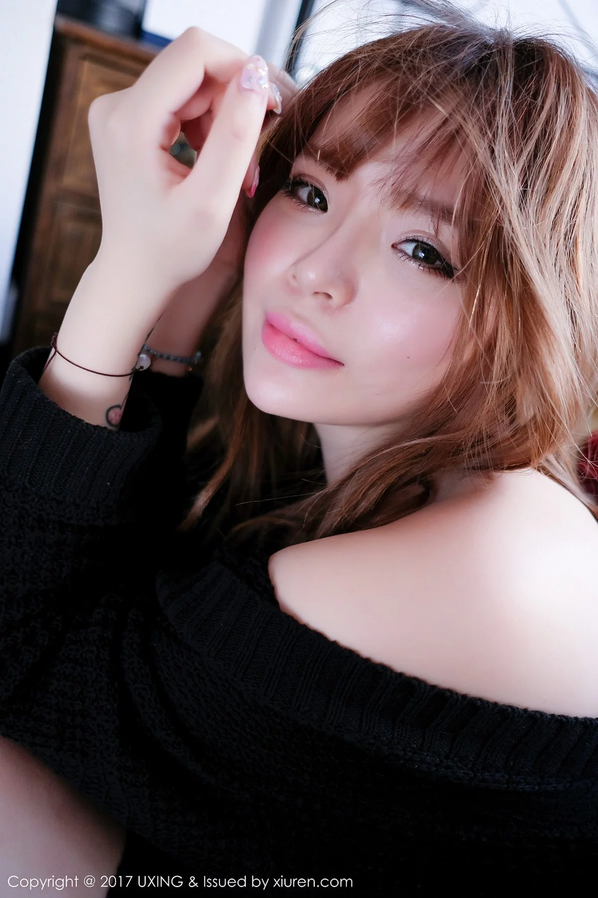M940-[UXING优星馆]Vol.045_新人嫩模小恶魔-S居家私房内衣系列秀傲人美胸性感写真45P 优星馆-第12张