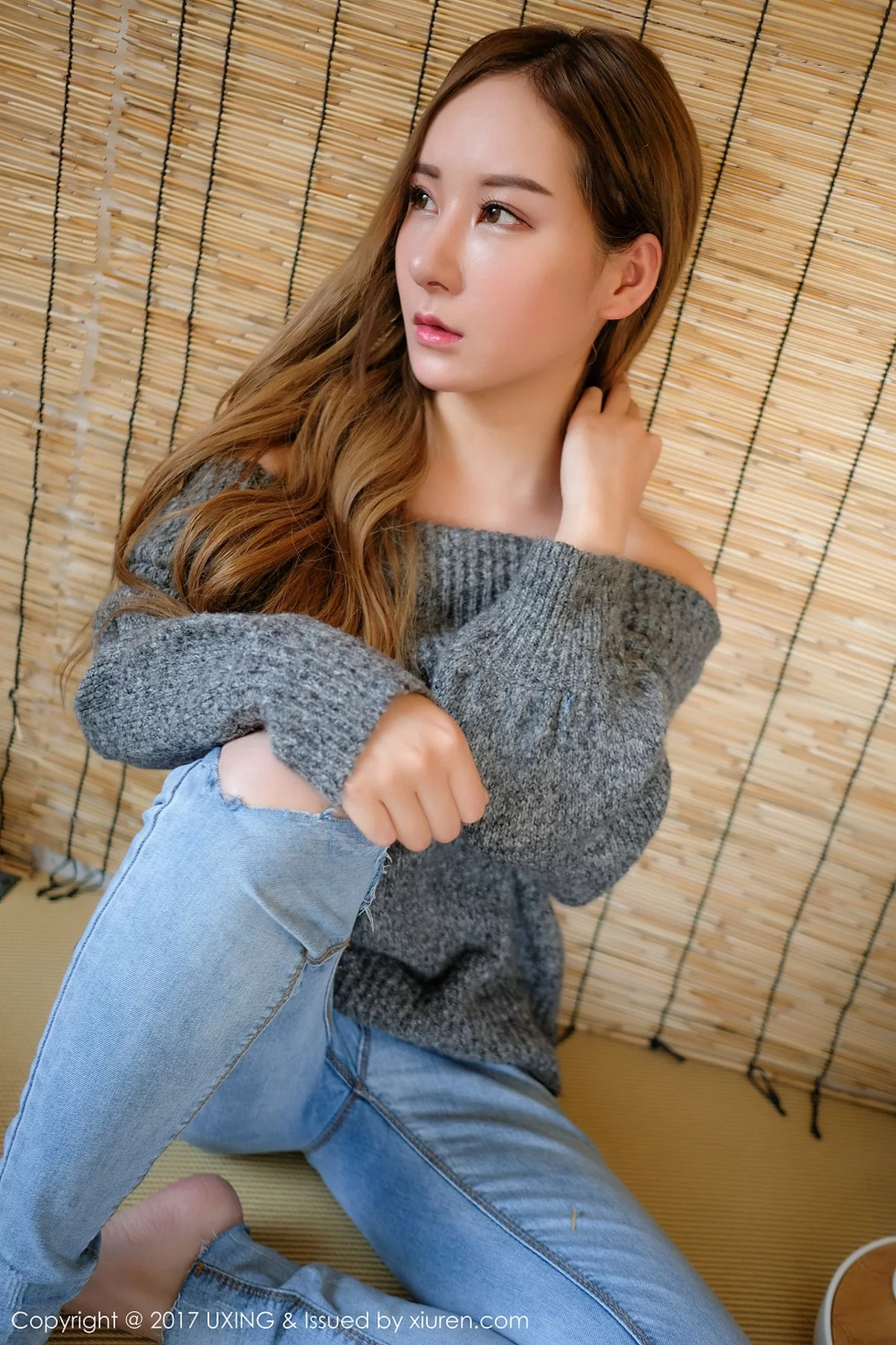 M940-[UXING优星馆]Vol.047_新人妹子高SIR白色蕾丝情趣内衣秀完美身材娇羞迷人写真47P 优星馆-第14张