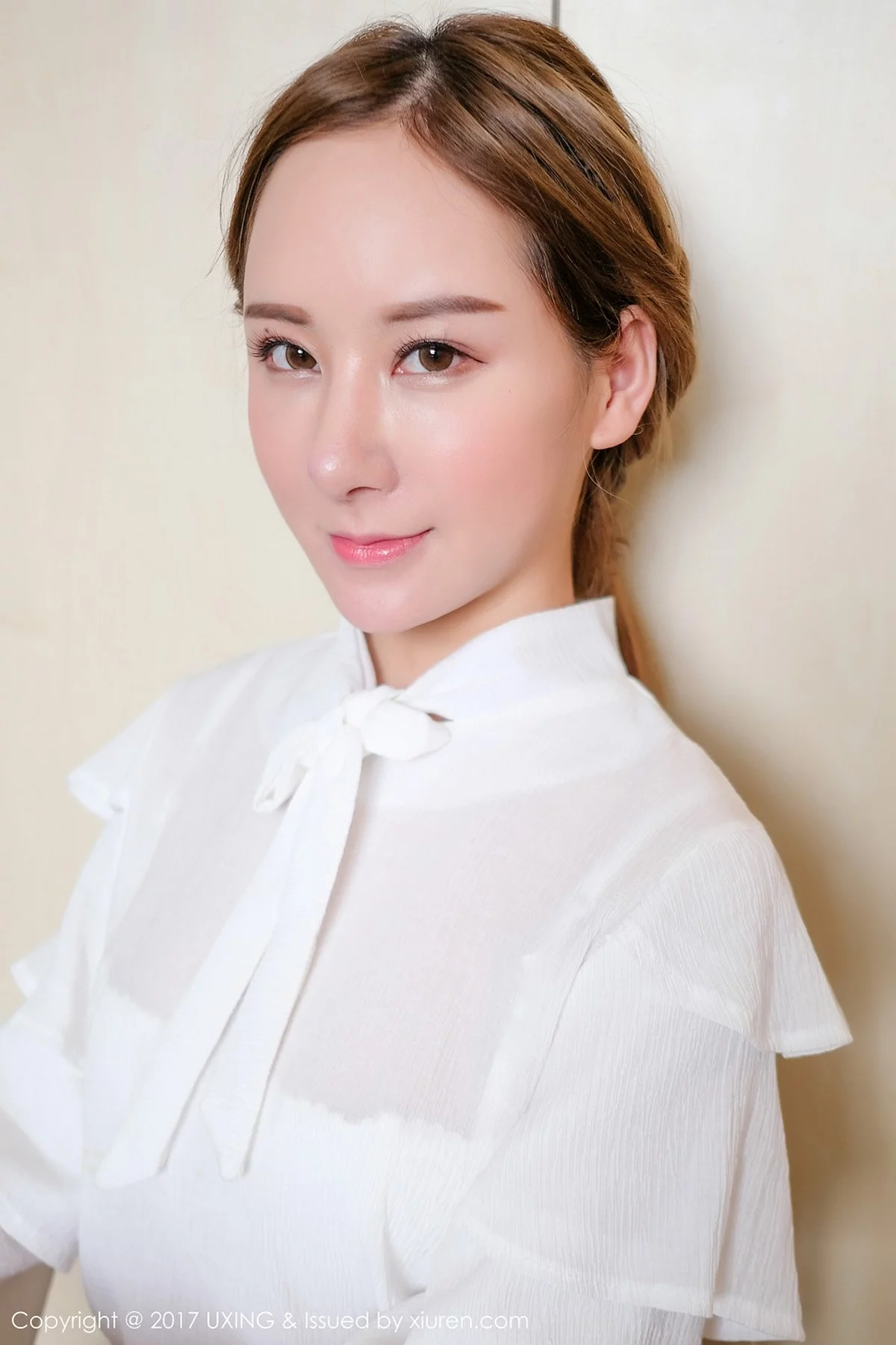 M940-[UXING优星馆]Vol.047_新人妹子高SIR白色蕾丝情趣内衣秀完美身材娇羞迷人写真47P 优星馆-第17张