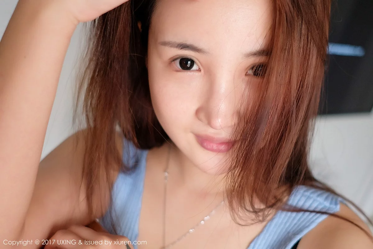 M940-[UXING优星馆]Vol.042_新人嫩模雅琪居家蕾丝内衣秀完美身材白嫩肌肤诱惑写真43P 优星馆-第21张