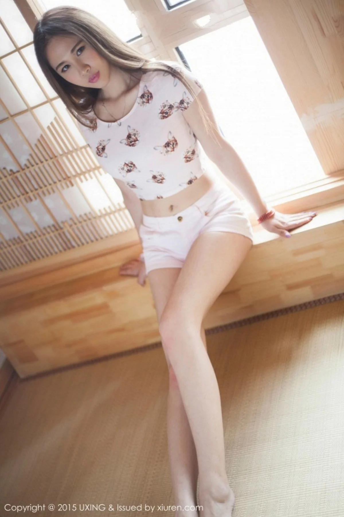 M940-[UXING优星馆]Vol.009_嫩模紫潆cynthia宾馆床上下身全裸美臀诱惑写真70P 优星馆-第50张