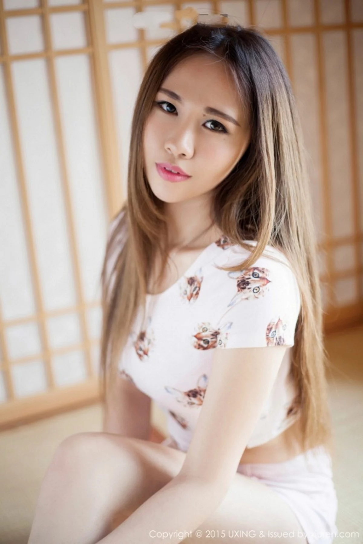 M940-[UXING优星馆]Vol.009_嫩模紫潆cynthia宾馆床上下身全裸美臀诱惑写真70P 优星馆-第42张