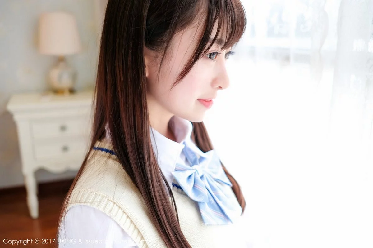 M940-[UXING优星馆]Vol.041_萝莉妹子丸子mayuki清纯学生装秀完美身材清爽迷人写真43P 优星馆-第13张