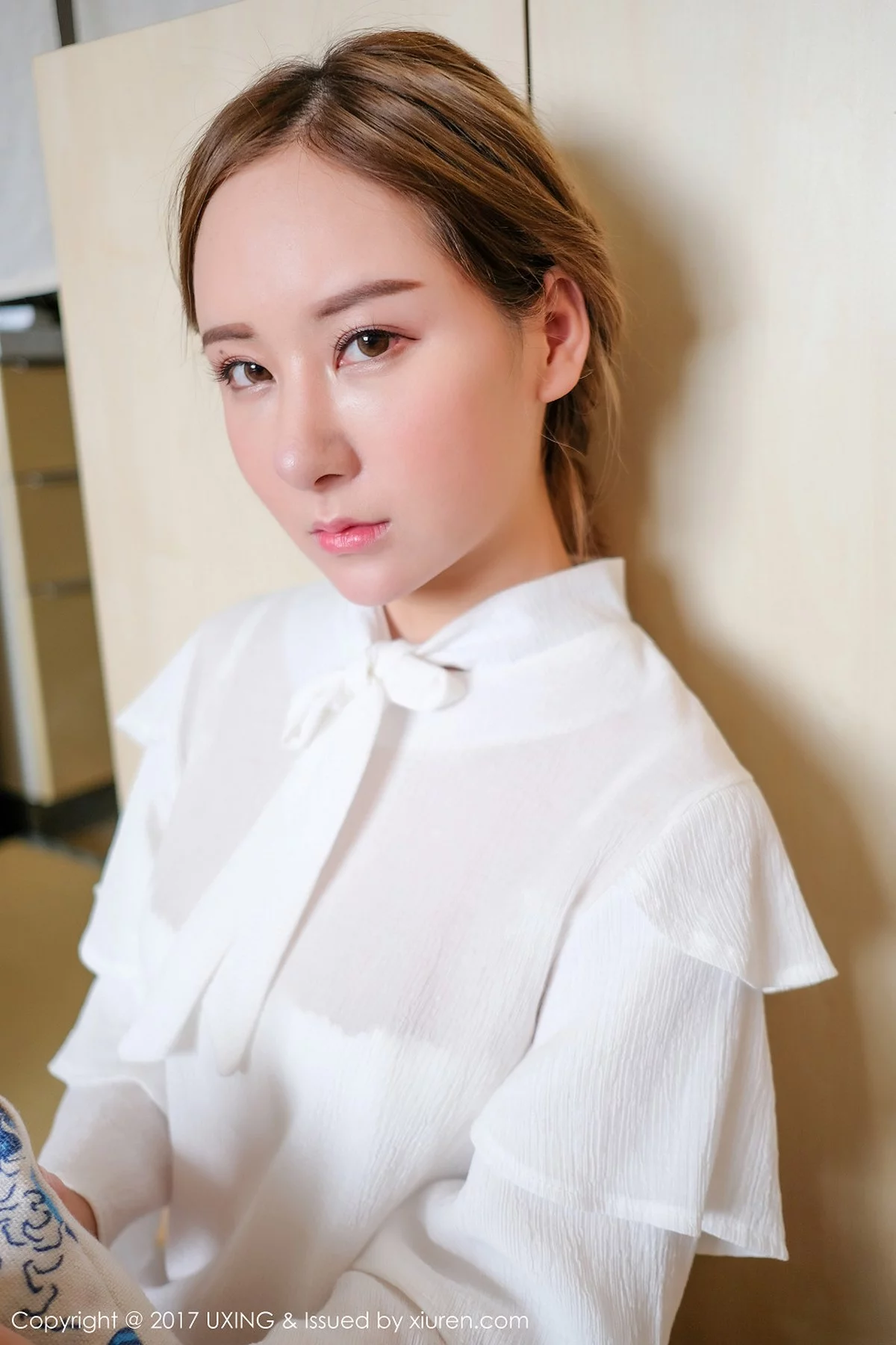 M940-[UXING优星馆]Vol.047_新人妹子高SIR白色蕾丝情趣内衣秀完美身材娇羞迷人写真47P 优星馆-第19张
