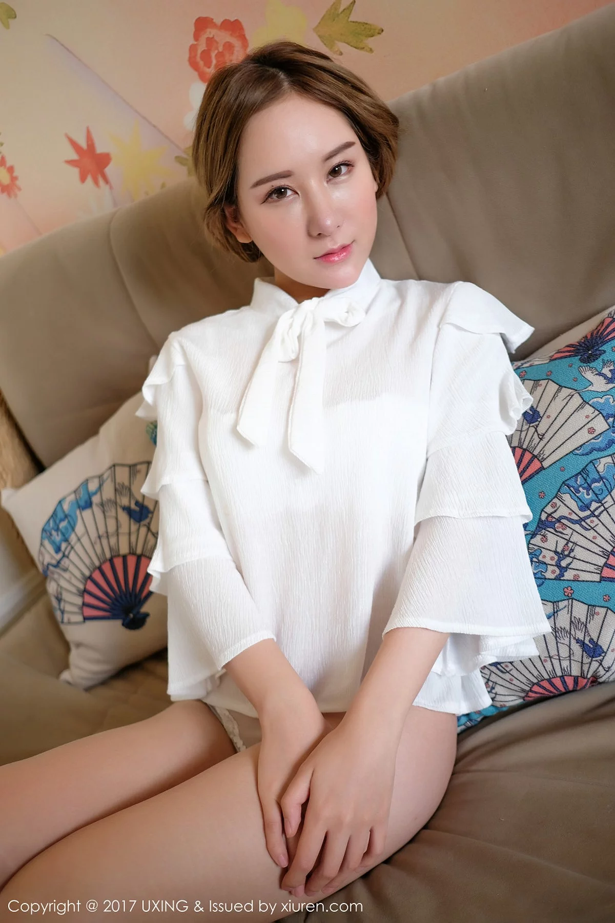 M940-[UXING优星馆]Vol.047_新人妹子高SIR白色蕾丝情趣内衣秀完美身材娇羞迷人写真47P 优星馆-第34张