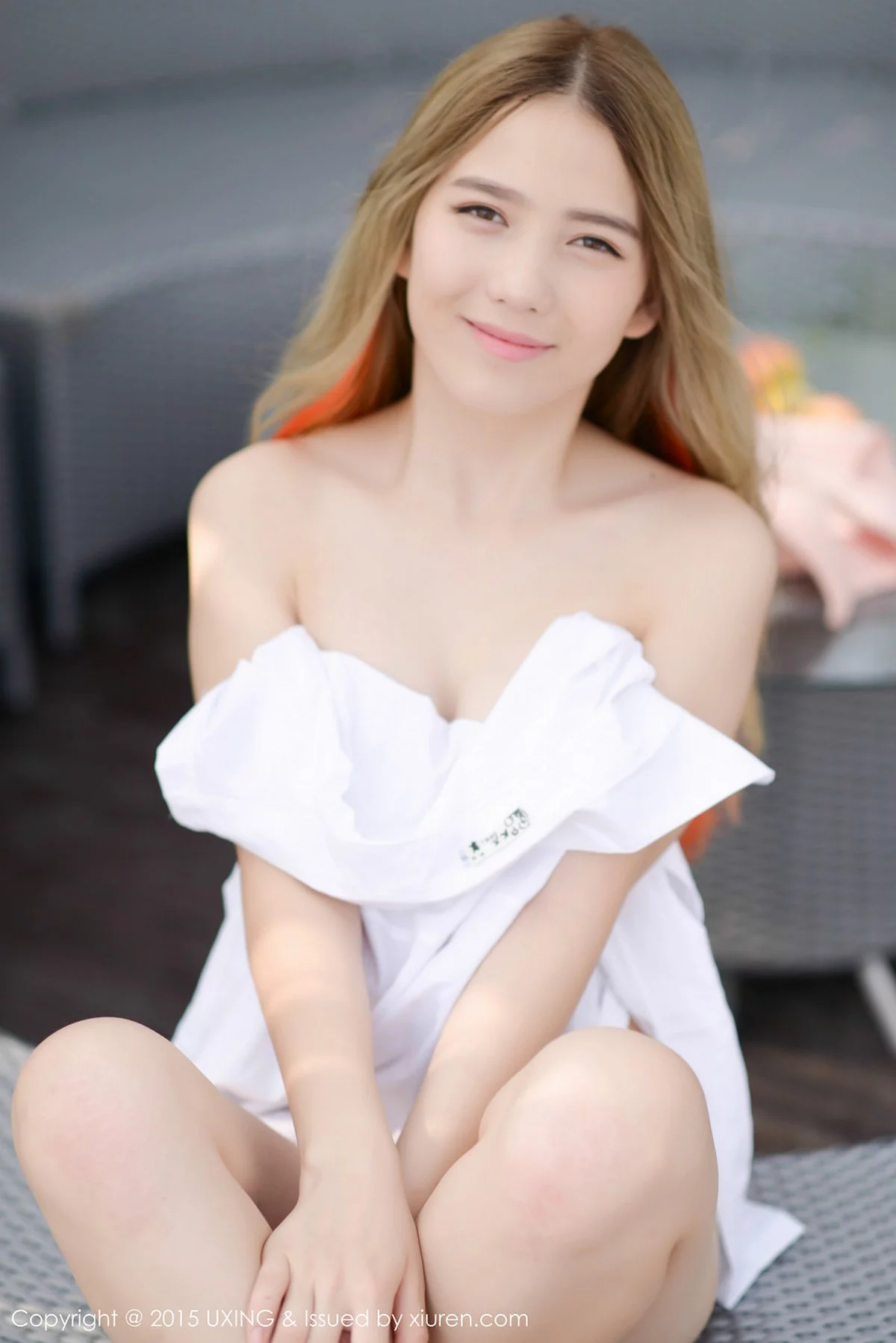 M940-[UXING优星馆]Vol.028_嫩模懒桃子居家私房粉红内衣秀迷人豪乳性感写真56P 优星馆-第35张