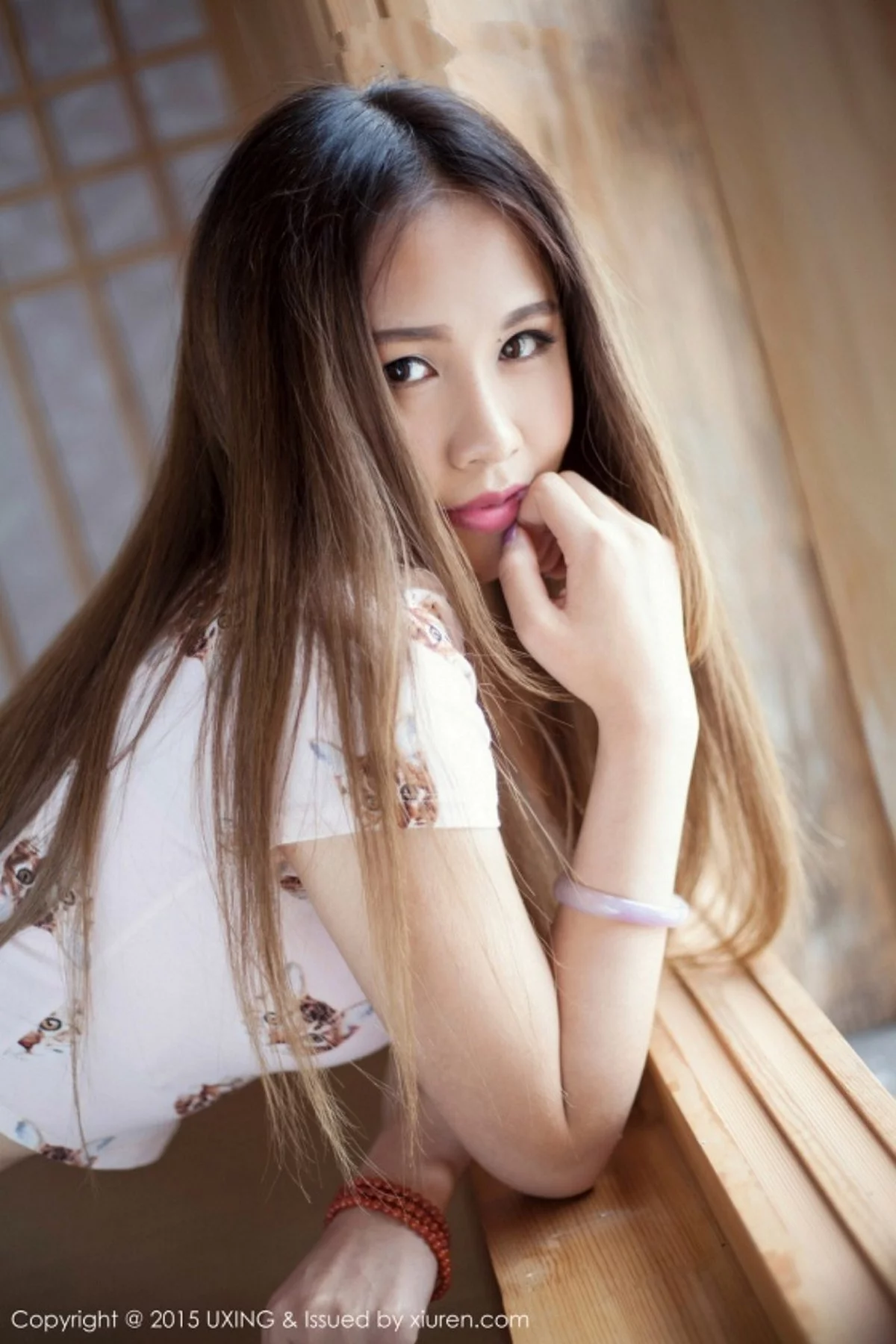 M940-[UXING优星馆]Vol.009_嫩模紫潆cynthia宾馆床上下身全裸美臀诱惑写真70P 优星馆-第47张