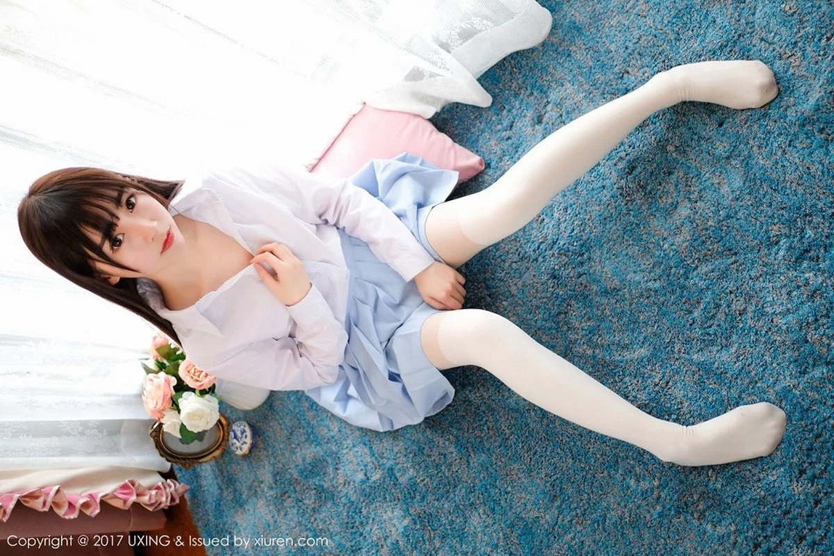 M940-[UXING优星馆]Vol.041_萝莉妹子丸子mayuki清纯学生装秀完美身材清爽迷人写真43P 优星馆-第22张