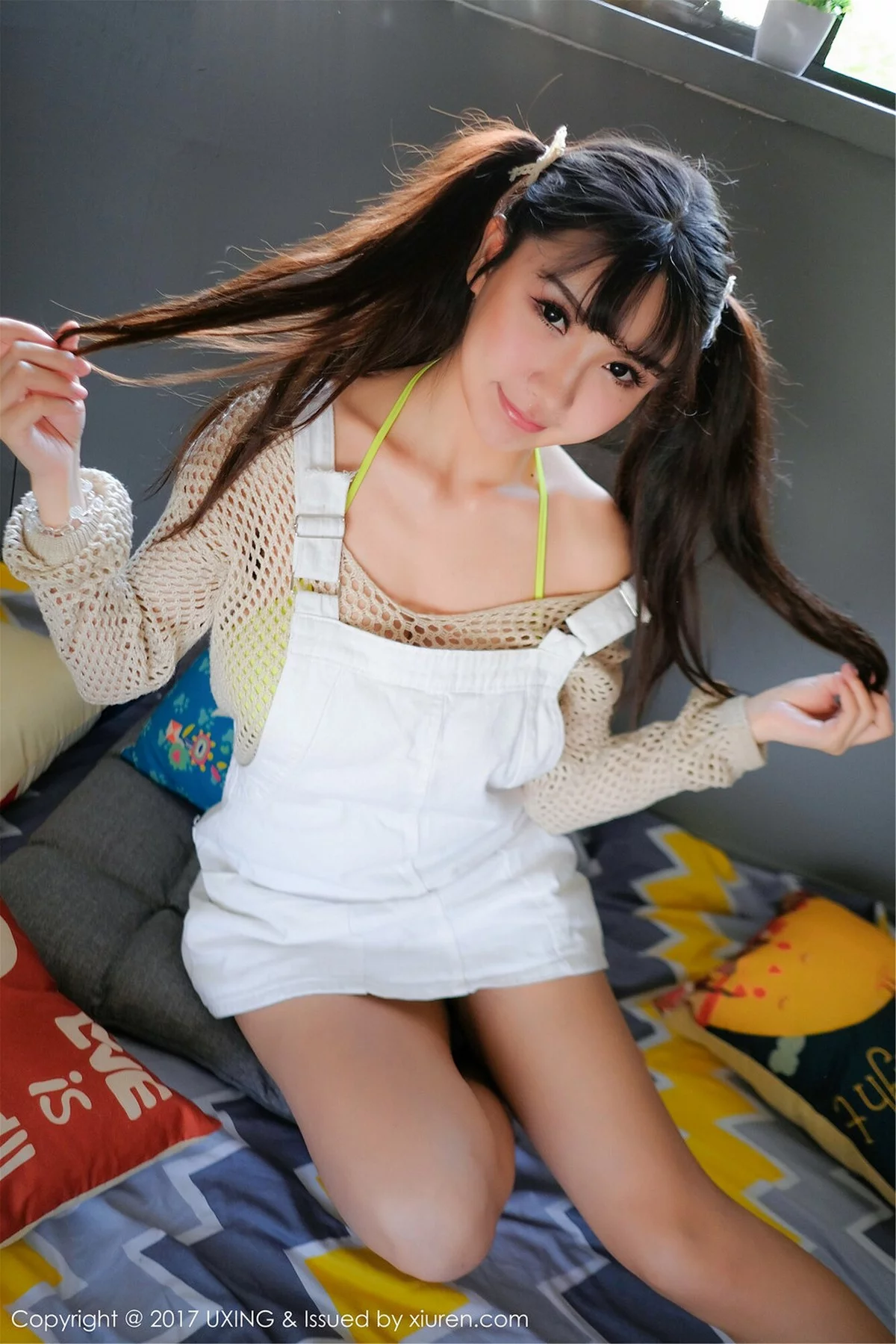 M940-[UXING优星馆]Vol.050_巨乳萝莉晓茜sunny学生装+私房内衣秀完美身材性感写真47P 优星馆-第17张