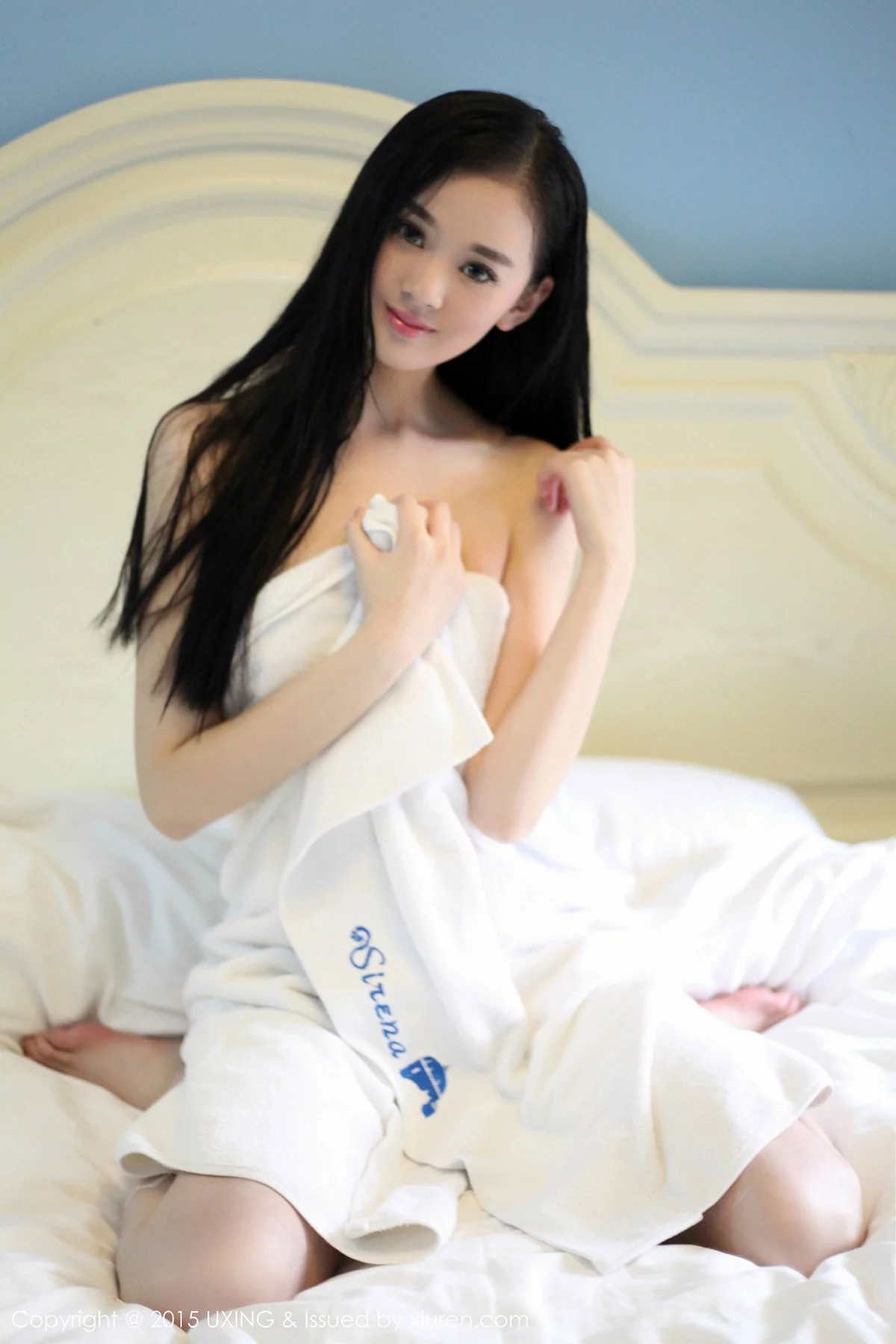 M940-[UXING优星馆]Vol.029_小脸妹子温馨baby浴室里白色浴巾裹身性感迷人写真49P 优星馆-第28张