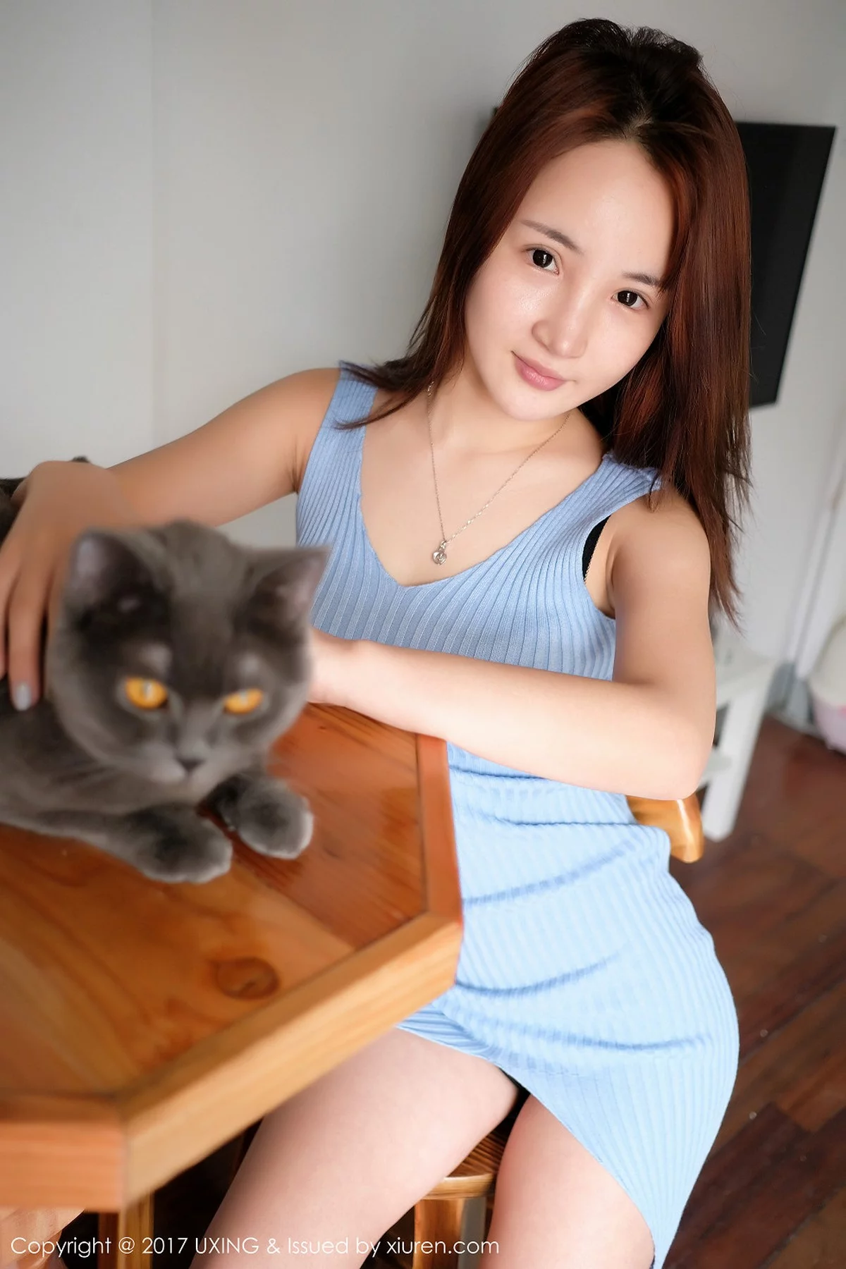 M940-[UXING优星馆]Vol.042_新人嫩模雅琪居家蕾丝内衣秀完美身材白嫩肌肤诱惑写真43P 优星馆-第25张