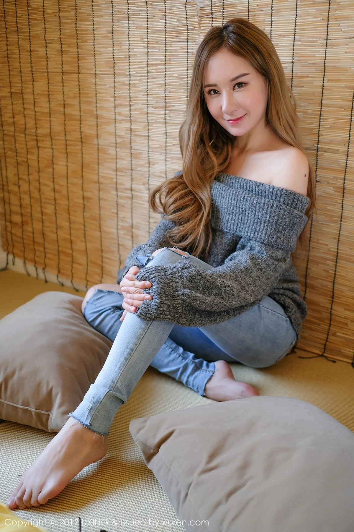 M940-[UXING优星馆]Vol.047_新人妹子高SIR白色蕾丝情趣内衣秀完美身材娇羞迷人写真47P 优星馆-第4张