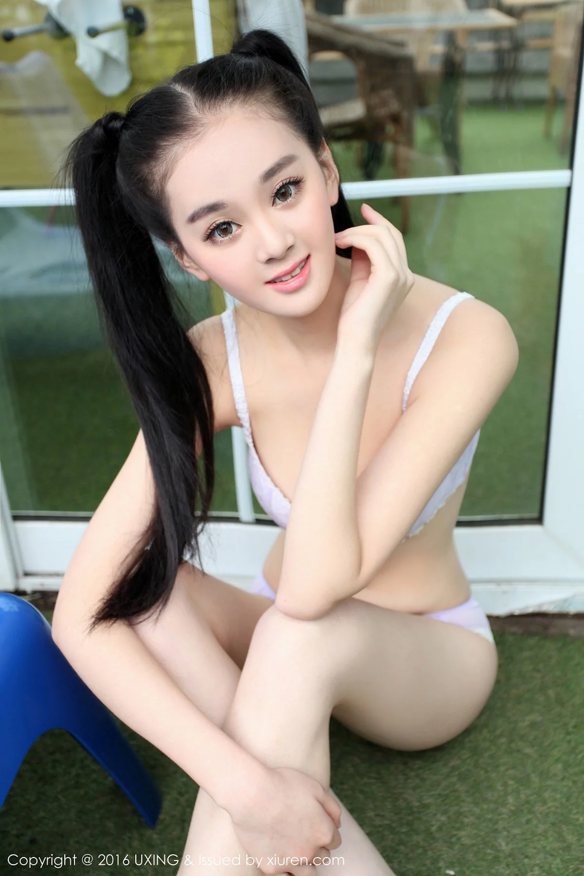 M940-[UXING优星馆]Vol.035_双马尾辫妹子温馨baby性感比基尼完美曲线迷人写真70P 优星馆-第47张
