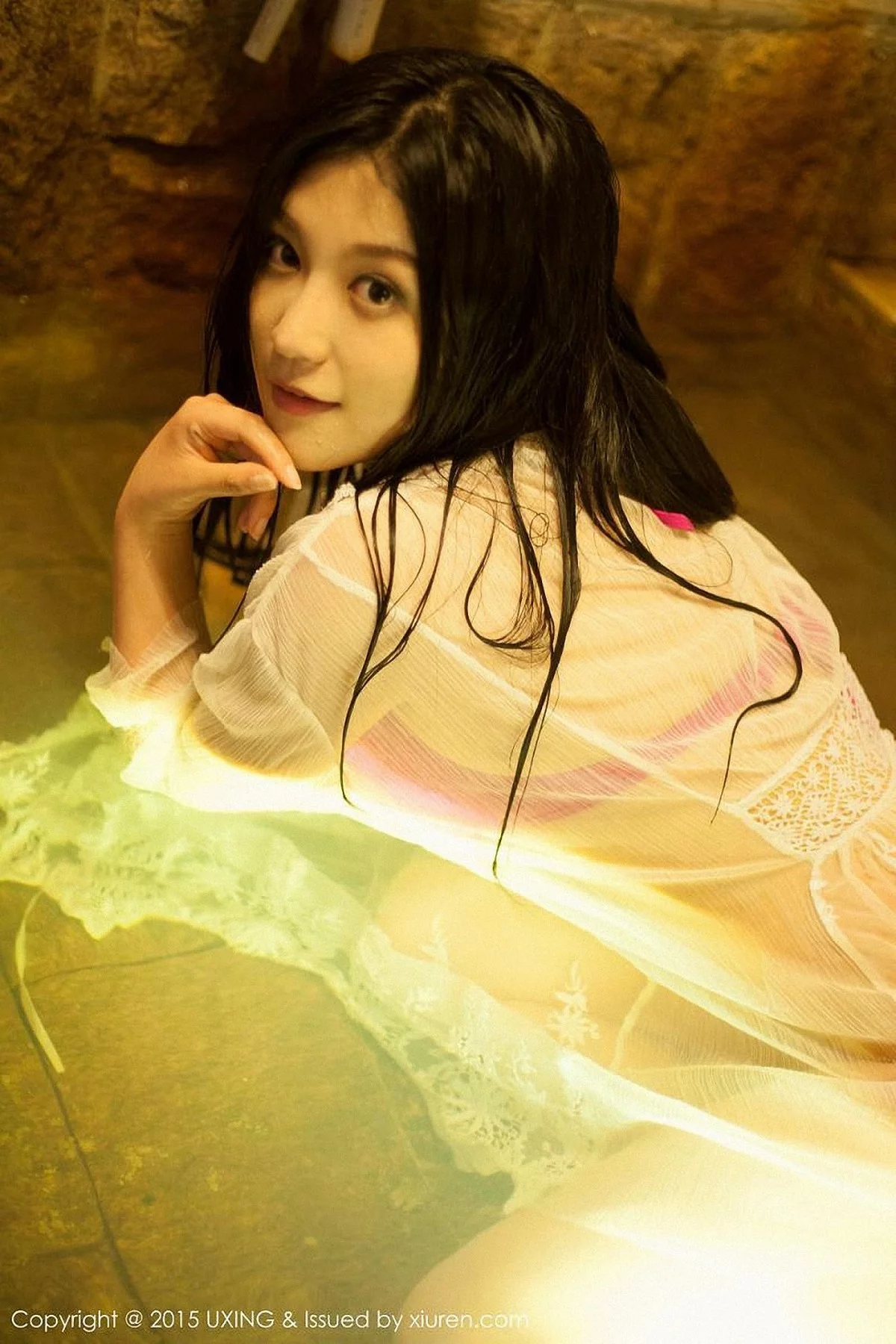 M940-[UXING优星馆]Vol.006_嫩模莲漪lenne红色内裤性感翘臀低胸内衣秀豪乳55P 优星馆-第46张