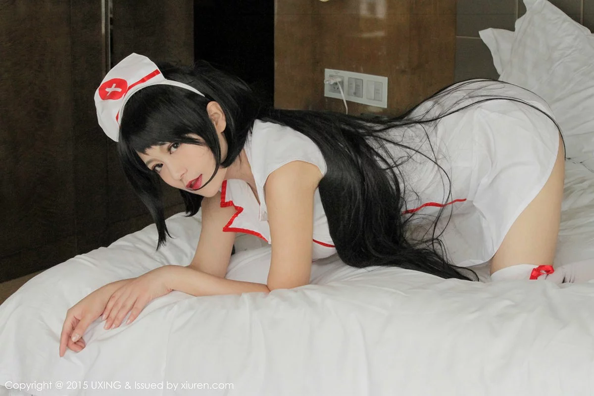 M940-[UXING优星馆]Vol.016_嫩模莲漪lenne丰满迷人的打针护士诱惑撩人写真51P 优星馆-第36张